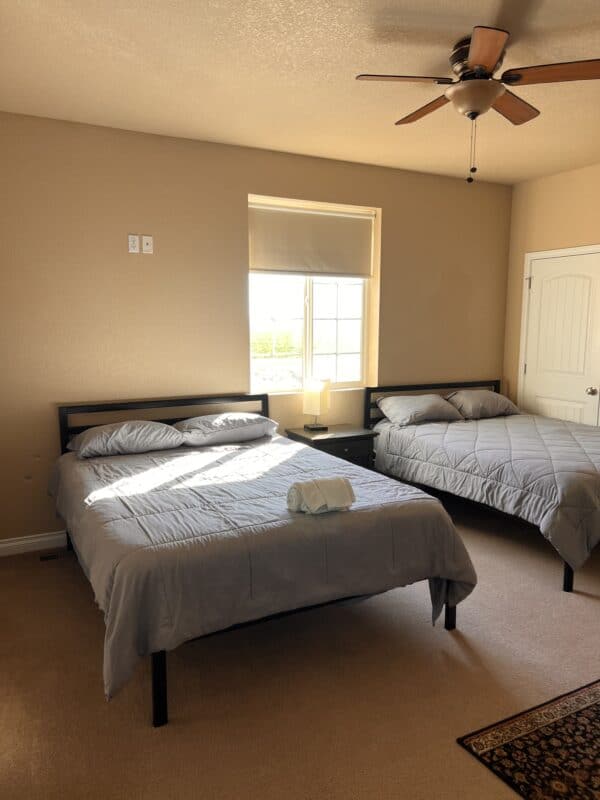 Spacious client room
