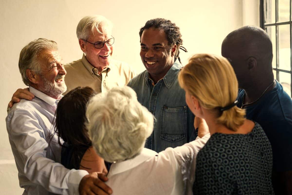 Group support session