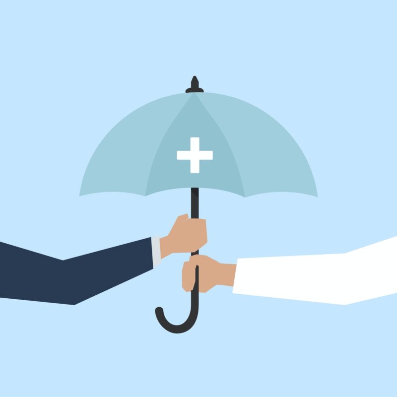 illustration representing insurance coverage