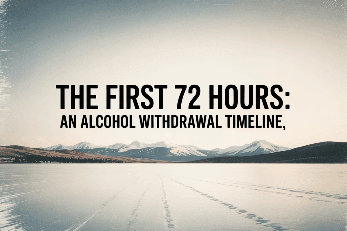 alcohol withdrawal timeline first 72 hours Colorado detox